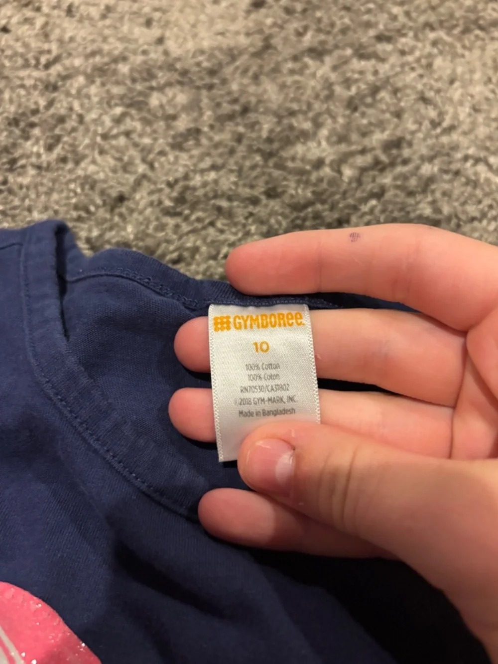 Gymboree Sequin dragonfly shirt